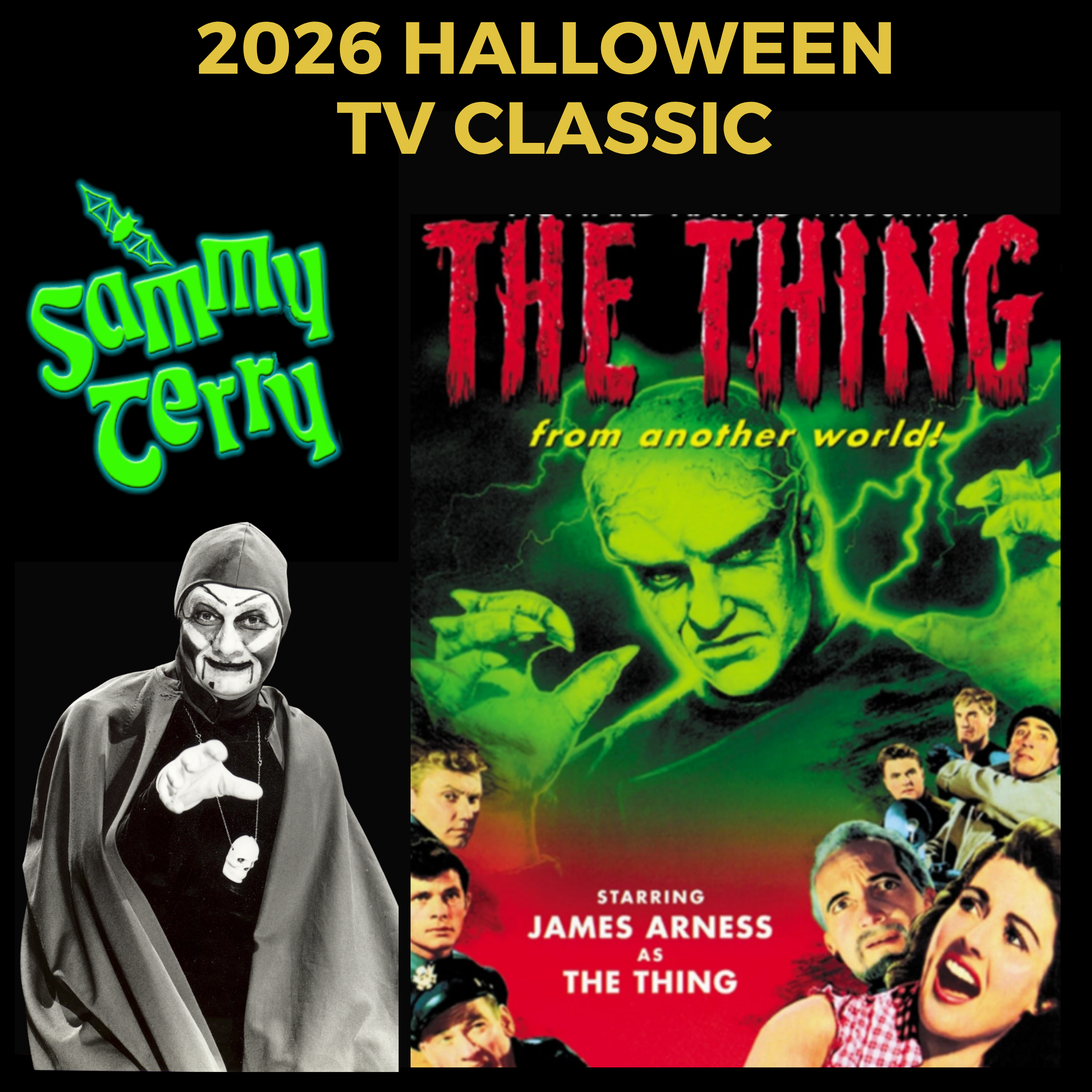 2026 Halloween Classic TV The Thing